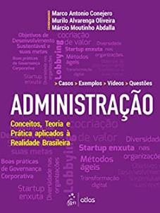 Capa do livro Administração: conceitos, teoria e prática